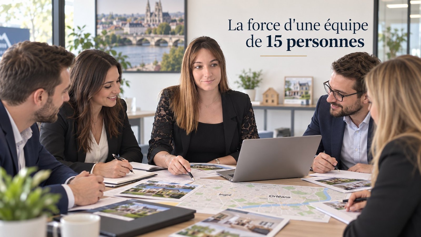 L'équipe immobilière de Marion Podevin à Ingré et dans l'agglomération d'Orléans